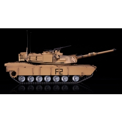 Czołg zdalnie sterowany ASG/IR/dźwięk/dym 1:16 U.S.M1A2 ABRAMS 1944 RTR 2.4Ghz - Heng Long 3918-1U (S)